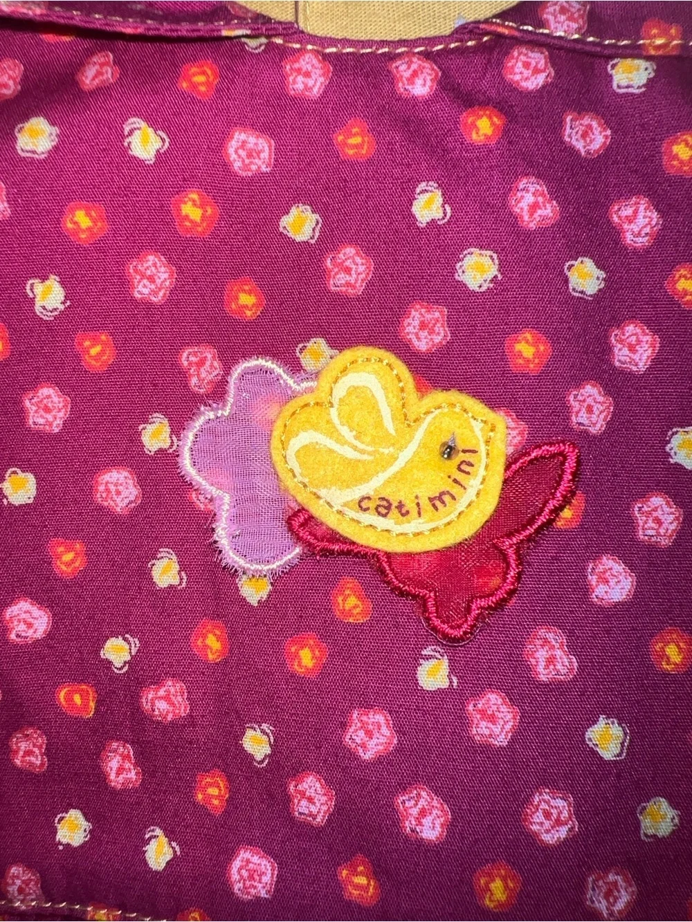 French Vintage Kids Catimini Dress with Matching Tights​
